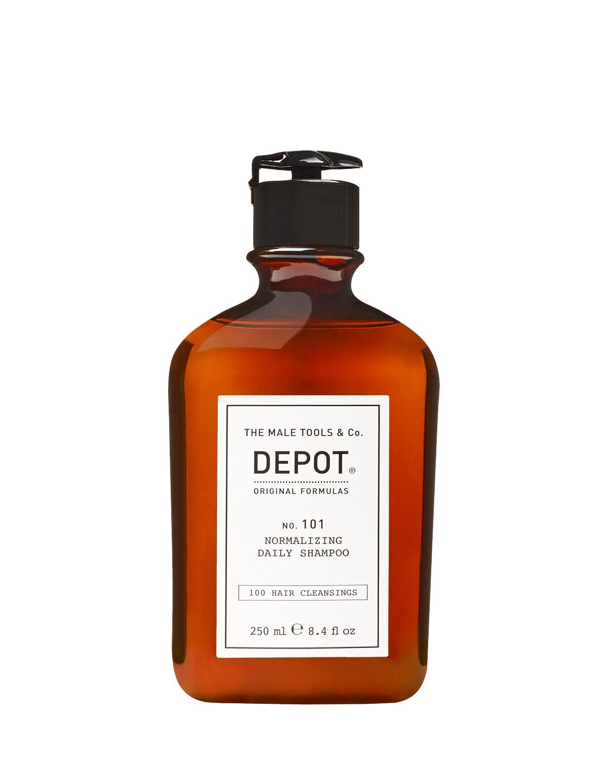 depot-100-hair-cleansings-no-101-vitamin-b5-hair-shampoo-for-cleansing-250-ml-0-8032274102632-1671553307 Depot, 100 Hair Cleansing No. 101, Botanisch complex, Haarshampoo, Normaliseren, 250 ml - Afbeelding 1