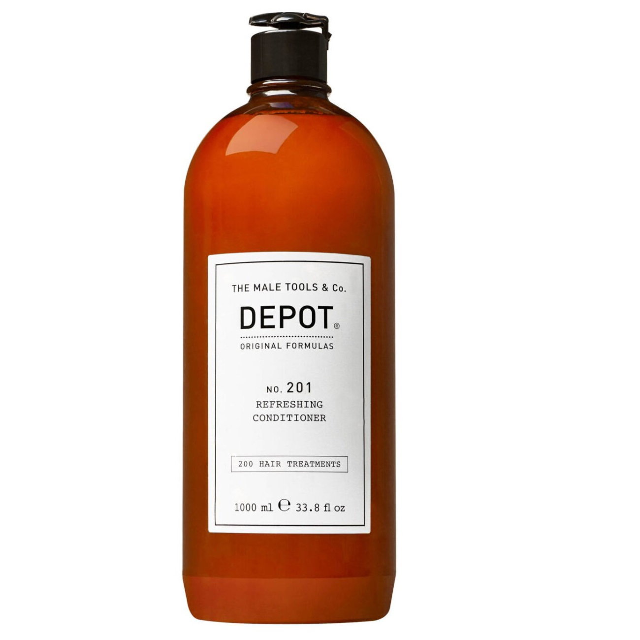 depot-200-hair-treatments-botanical-hair-conditioner-for-moisturizing-1000-ml-0-8032274060833-1670507628 Depot, 200 Hair Treatments No. 201, Botanisch complex, Haarconditioner, Voor revitalisering, 1000 ml - Afbeelding 1
