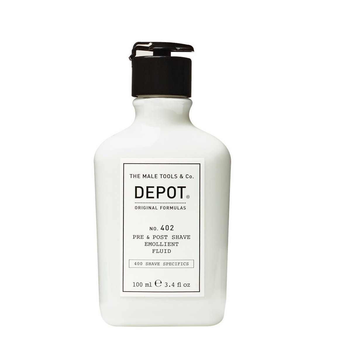 depot-400-shave-specifics-no-402-moisturizing-pre-post-shave-fluid-for-face-100-ml-0-8032274060949-1676459641 Depot, 400 Shave Specifics No. 402, Etherische oliën, Kalmerend, Vloeistof voor en na het scheren, 100 ml - Afbeelding 1