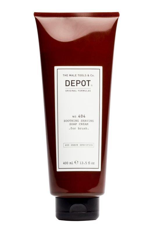 depot-400-shave-specifics-no-404-allantoin-soothing-shaving-soap-cream-400-ml-1688649295 Depot, 400 Shave Specifics No. 404 , Allantoïne, Kalmerend, Scheerzeepcrème, 400 ml - Afbeelding 1