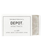Depot, 400 Shave Specifics No. 409, Kaliumaluminiumsulfaat, Kalmerend, Aftershave adstringerende steen, 90 g