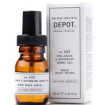 Depot, 400 Shave Specifics No. 403, Verse zwarte peper, Verzachting, Pre-scheerolie, 30 ml