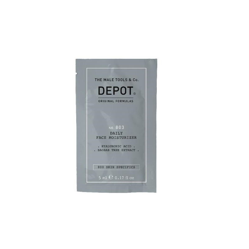 depot-800-skin-specifics-no-803-hyaluronic-acid-nourishing-day-cream-for-face-neck-5-ml-1678741751 Depot, 800 Skin Specifics No. 803, Hyaluronzuur, Hydraterend, Dag, Room, Voor gezicht & hals, 5 ml - Afbeelding 1