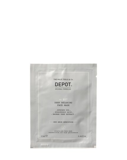 Set, Depot, 800 Skin Specifics No. 807, Hyaluronzuur, Kalmerend/Hydraterend & Voedend, Gezichtsmasker, Voor gezicht, Dag, 12 st, 13 ml