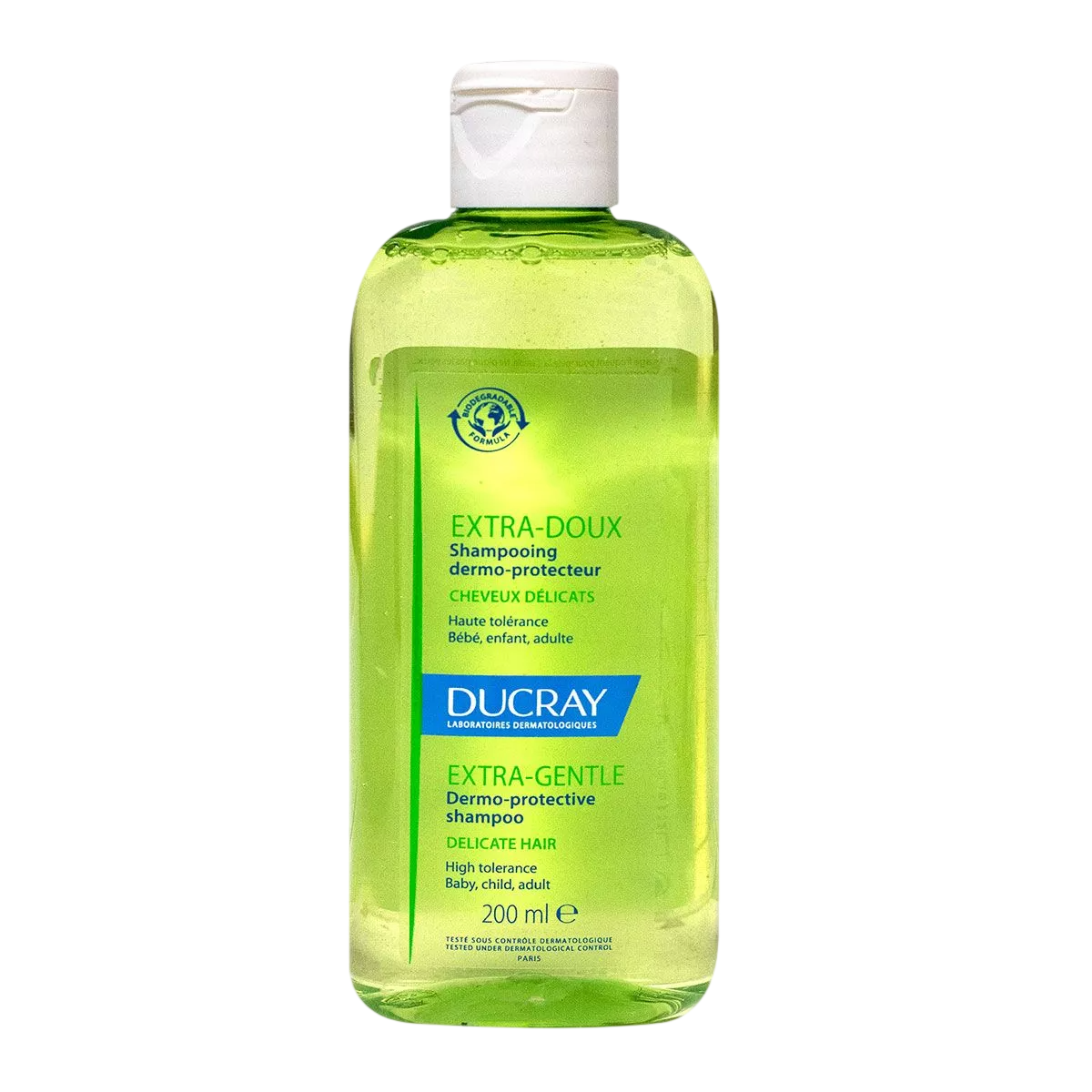 ducray-extra-gentle-hair-shampoo-soothing-dermo-protector-200-ml-1769608524 Ducray, Extra Gentle, Haarshampoo, Kalmerende dermo-beschermer, 200 ml - Afbeelding 1