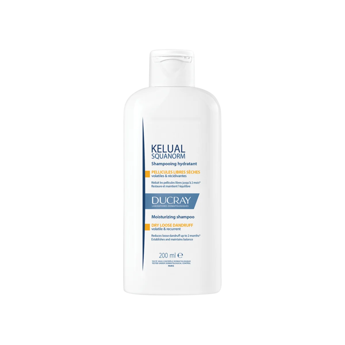 ducray-kelual-squanorm-hair-treatment-shampoo-anti-dandruff-scalp-with-dandruff-200-ml-1769520793 Ducray, Kelual Squanorm, Haarbehandeling shampoo, Anti-roos, For Scalp With Dry Dandruff, 200 ml - Afbeelding 1