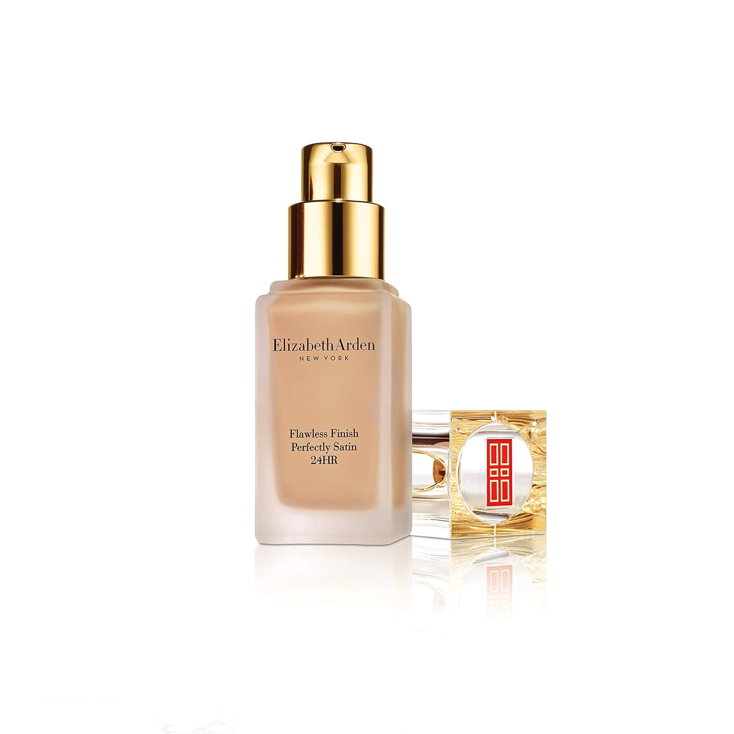 elizabeth-arden-flawless-finish-perfectly-satin-24h-matte-liquid-foundation-cream-nude-spf-15-30-ml-1763466407 Elizabeth Arden, Flawless Finish Perfectly Satin 24H, Mat, Vloeibare foundation, Cream Nude, SPF 15, 30 ml - Afbeelding 1