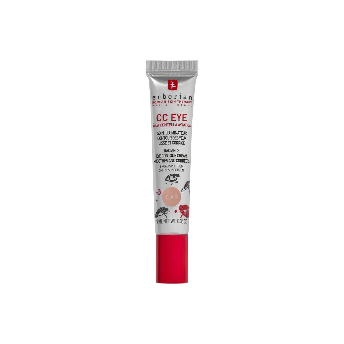 erborian-cc-radiance-eye-cream-concealer-clair-10-ml-1778570367 Erborian, CC, Gloed, Oogcrème concealer, Clair, 10 ml - Afbeelding 1