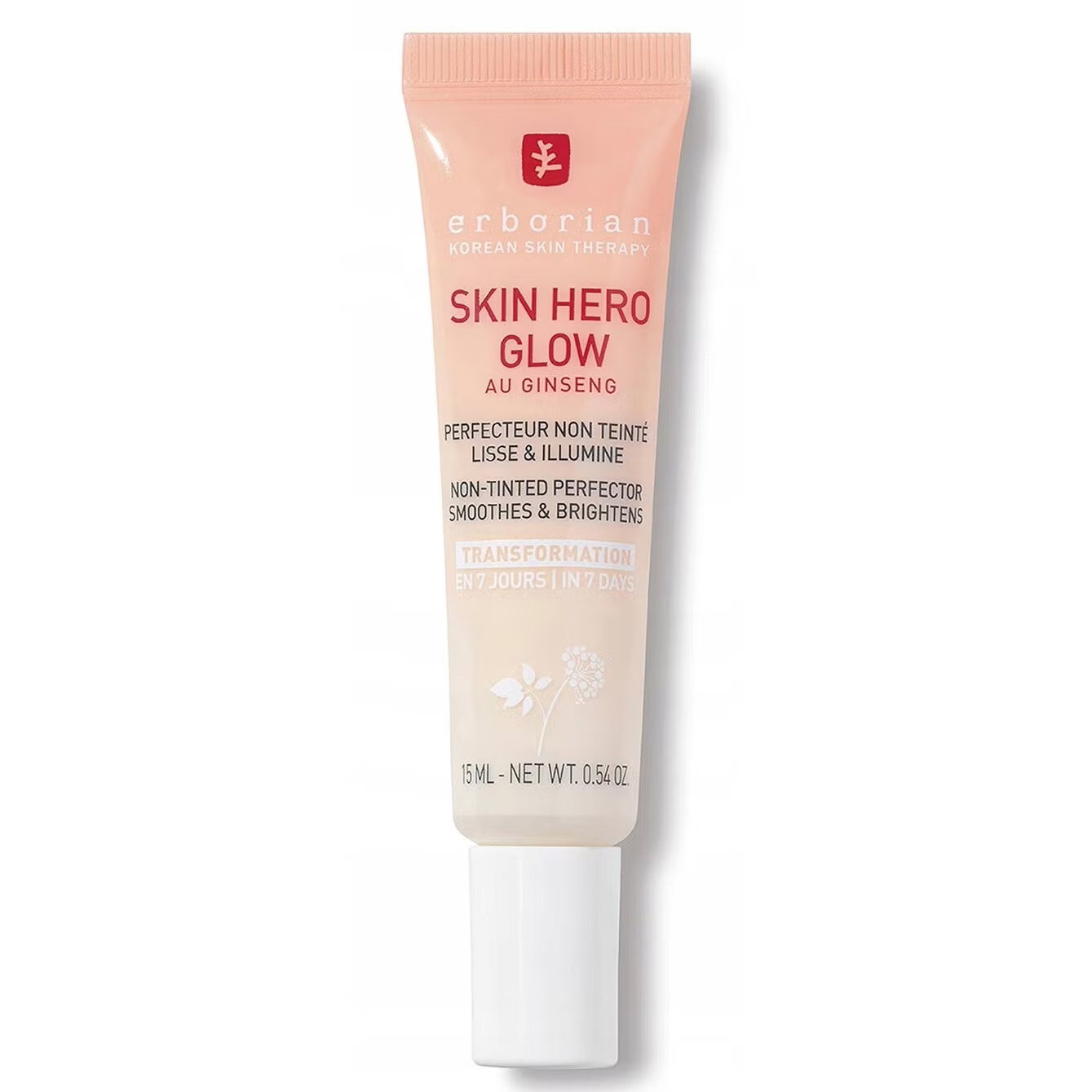 erborian-skin-hero-ginseng-smoothing-illuminating-emulsion-for-face-15-ml-1767002121 Erborian, Skin Hero, Ginseng, Gladmakend & verlichtend, Emulsie, Voor gezicht, 15 ml - Afbeelding 1