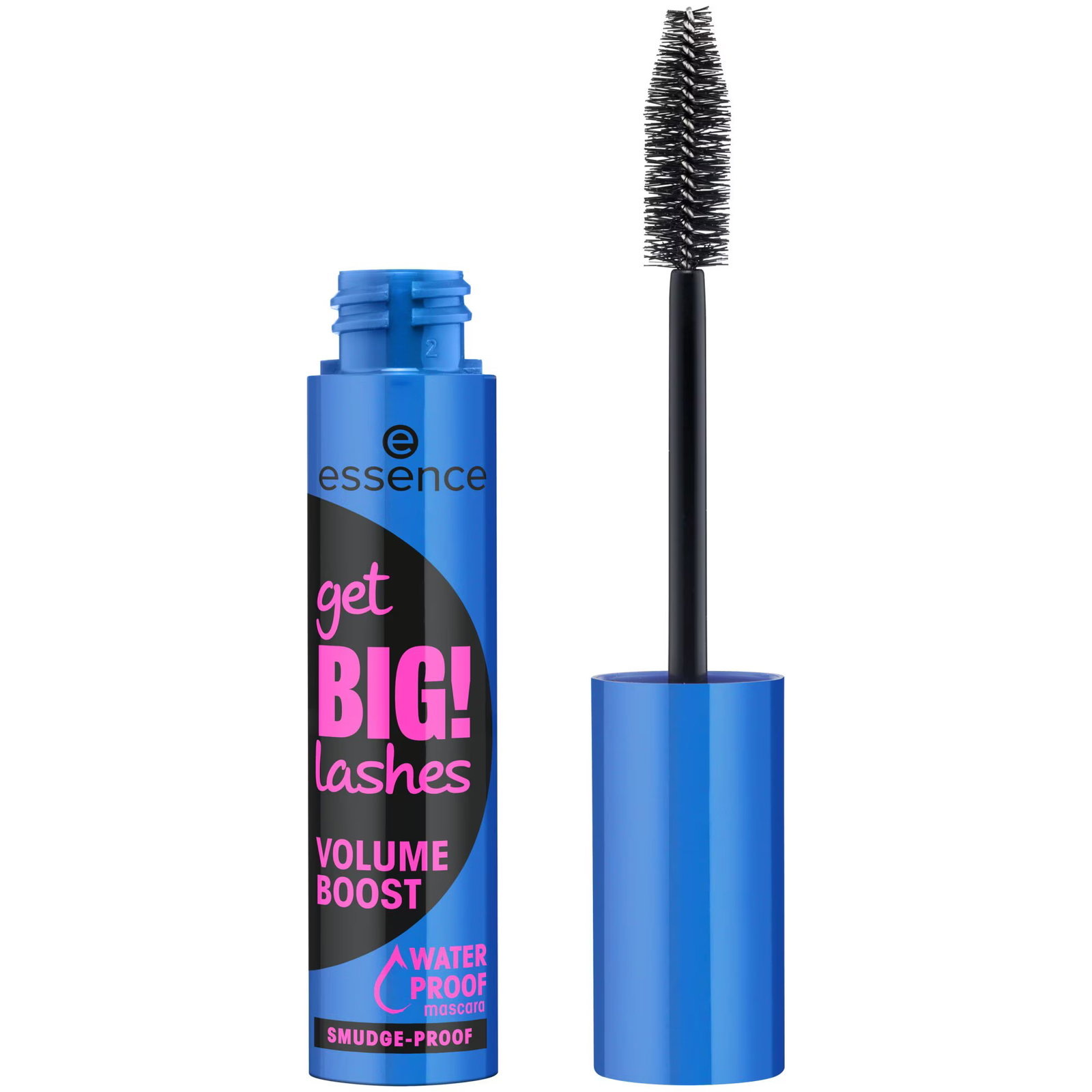 essence-get-big-lashes-waterproof-volume-mascara-01-black-12-ml-1772040868 Essence, Get Big Lashes, Waterdicht, Volume, Mascara, 01, Zwart, 12 ml - Afbeelding 1