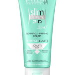 Eveline Cosmetics, Slim Extreme 3D, Anti-cellulitis & afslankend, Bodycrème, Legs, buttocks, hips, abdomen, arms, Dagelijks aanbrengen, 250 ml