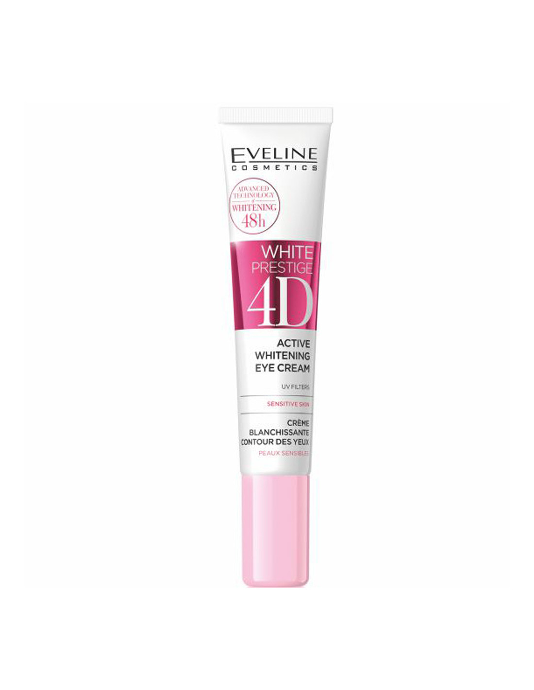 eveline-cosmetics-white-prestige-whitening-eye-cream-15-ml-1768904067 Eveline Cosmetics, White Prestige, Witmakend, Oogcrème, 15 ml *Tester - Afbeelding 1