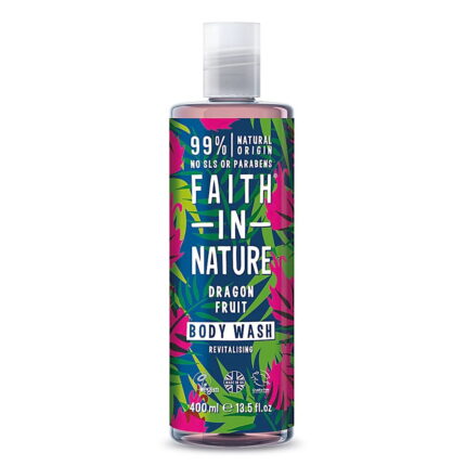 Faith In Nature, Dragon Fruit, Cleansing & Revitalising, Douchegel, 400 ml