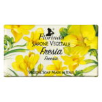 Florinda, Freesia, Vegan en diervriendelijk, Cleansing & Softening, Bloemig, Geparfumeerde zeepbar, Body & Hands, 100 g
