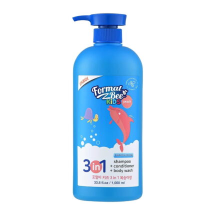Formal Bee, 3in1 Peach, Haarshampoo, conditioner & douchegel 3-in-1, 1000 ml