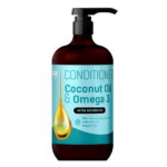 Bio Naturell, Bio Naturell, Coconut Oil & Omega 3, Haarconditioner, Voedzaam, Hydraterend, 946 ml