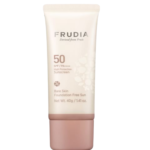 Frudia, Bare Skin, Verheldering, Vloeibare foundation, SPF 50+, 40 ml