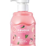 Frudia, Delivered From Fruit, Perzik, Schoonmaken, Douchegel, 350 ml