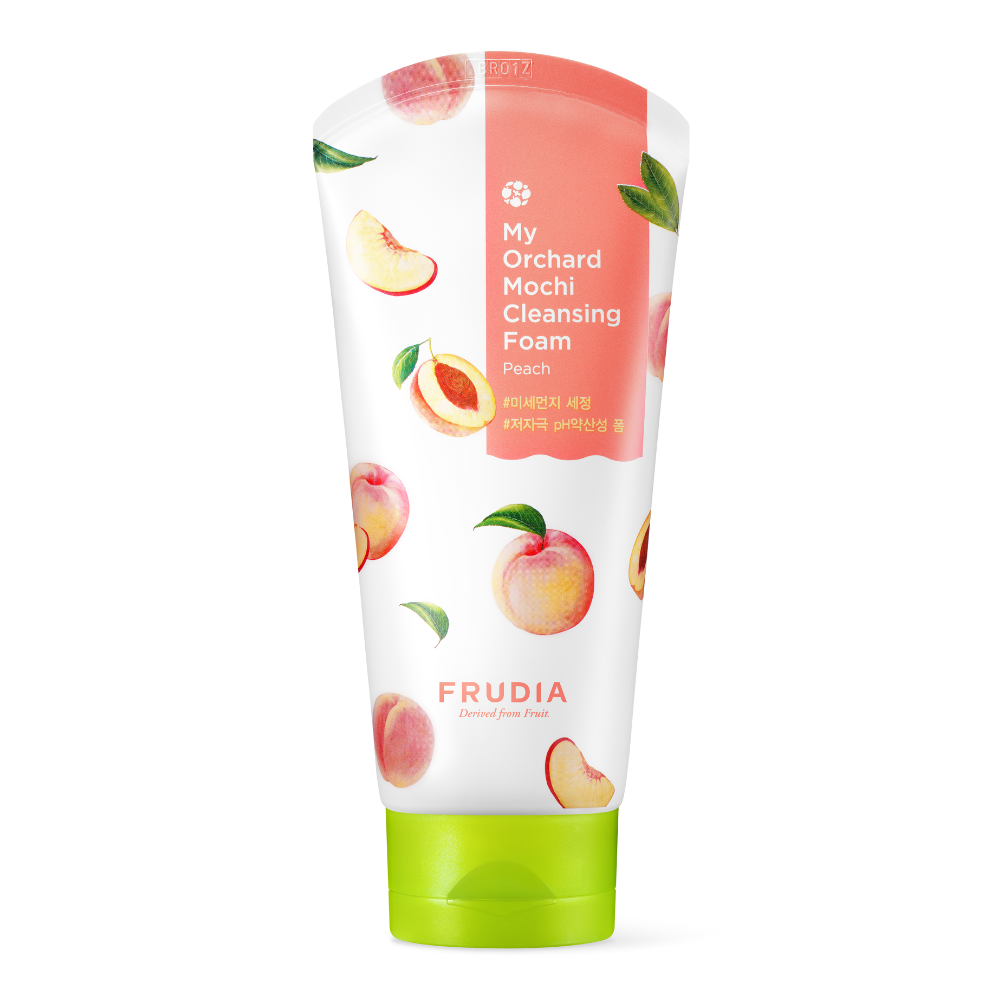 frudia-my-orchard-peach-makeup-removing-cleansing-foam-120-ml-1758708088 Frudia, My Orchard, Perzik, Make-up verwijderen, Reinigingsschuim, 120 ml - Afbeelding 1