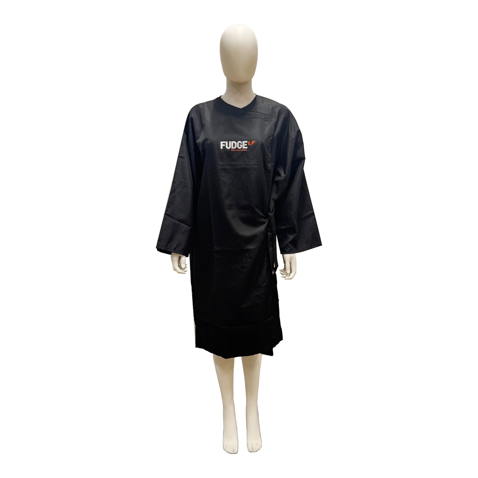 fudge-professional-fudge-professional-hairdressing-textile-cape-black-1782897913 Fudge Professional, Fudge Professional, Kappers textiel cape, Zwart - Afbeelding 1