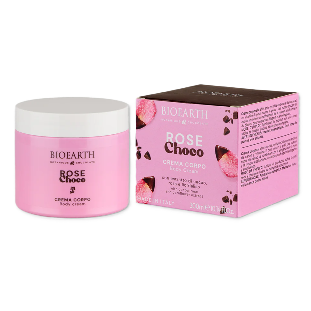 furla-autentica-hydrating-softening-body-cream-body-day-night-150-ml-1786090695 Bioearth, Rose Choco, Hydraterend & Verzachtend, Bodycrème, Dagelijks, 300 ml - Afbeelding 1