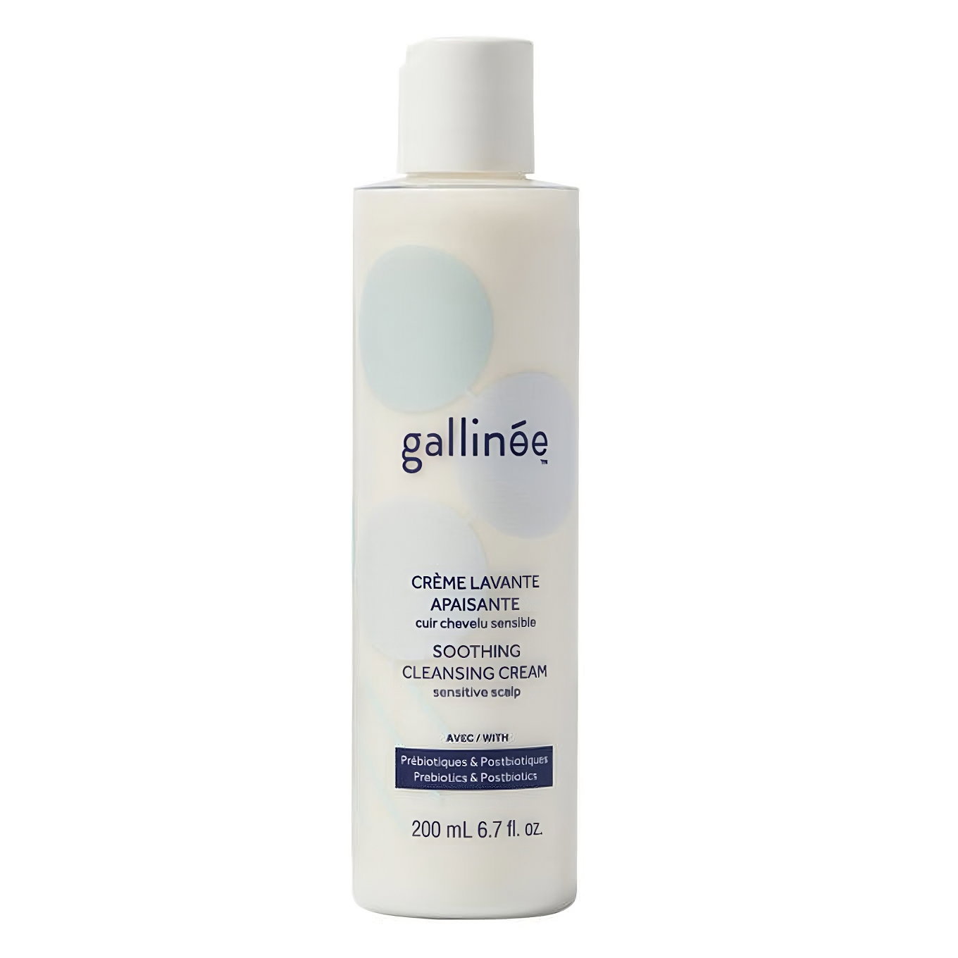 gallinee-hair-care-prebiotics-postbiotics-hair-shampoo-for-calming-200-ml-1681420916 Gallinee, Hair Care, Prebiotica en Postbiotica, Haarshampoo, Voor kalmering, 200 ml - Afbeelding 1