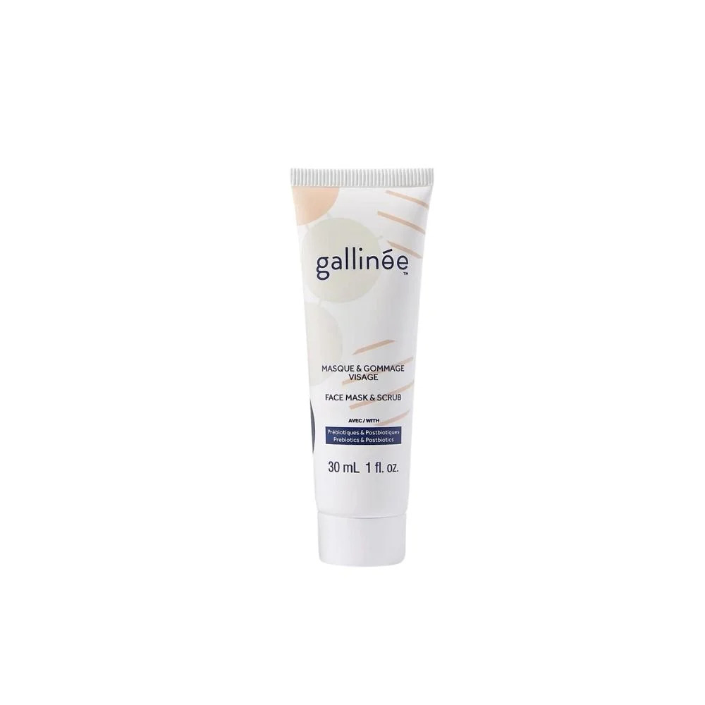 gallinee-microbiome-skincare-prebiotics-refining-scrub-mask-for-face-30-ml-1712828251 Gallinee, Microbiome Skincare, Prebiotica, Raffinage, Scrubmasker, Voor gezicht, 30 ml - Afbeelding 1