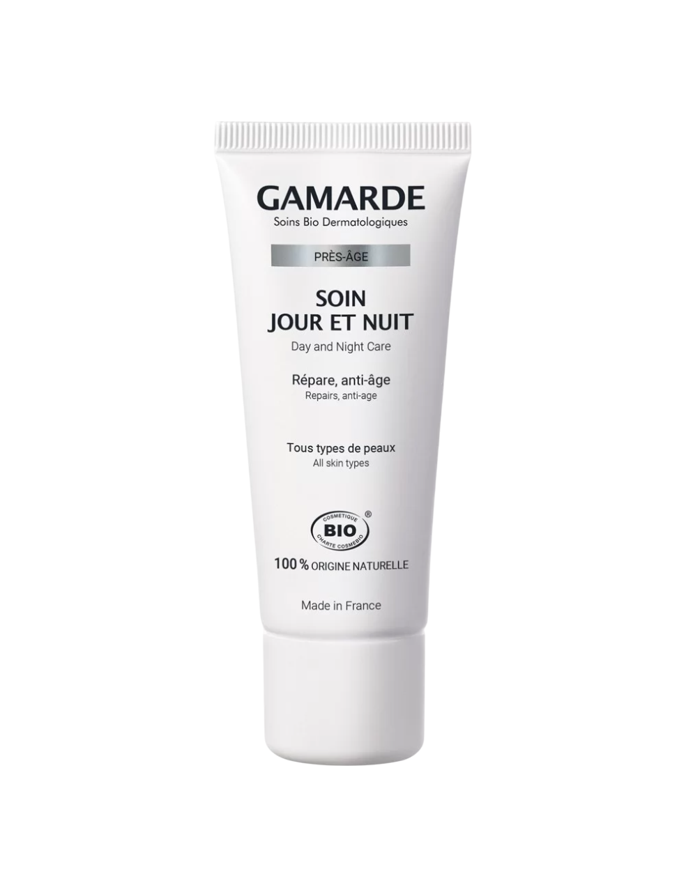 gamarde-gamarde-bio-anti-aging-day-night-cream-face-and-neck-no-40-ml-1761569357 Gamarde, Gamarde, Bio, Anti-veroudering, Dag & Nacht, Room, Gezicht en nek, Nee, 40 ml - Afbeelding 1