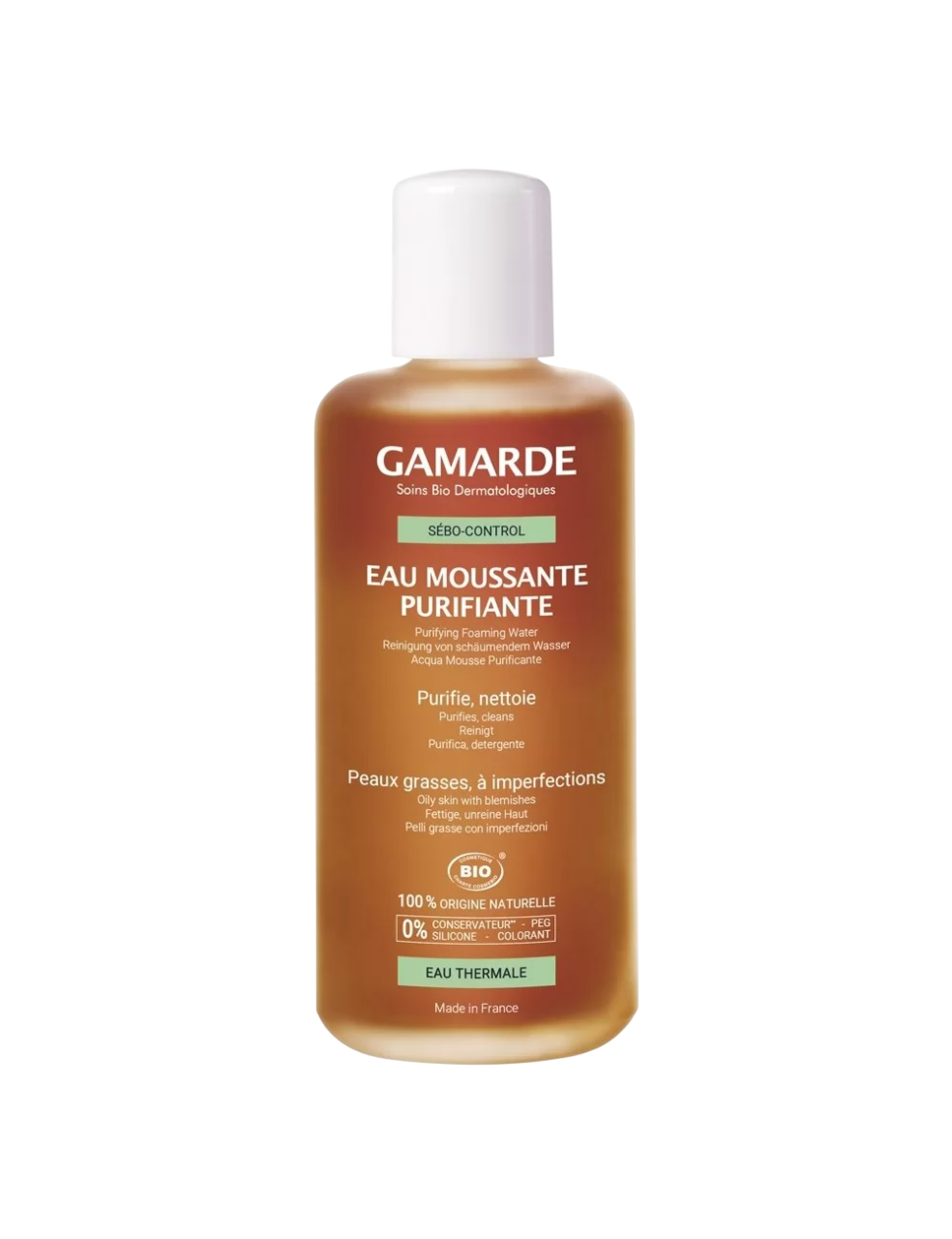 gamarde-gamarde-bio-for-regulation-of-excessive-sebum-cleansing-lotion-for-face-200-ml-1761716731 Gamarde, Gamarde, Bio, Voor regulatie van overmatig talg, Reinigingslotion, Voor gezicht, 200 ml - Afbeelding 1