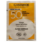 Gamarde, Gamarde, Bio, Zonbescherming, Zonnebrandcrème, Voor gezicht & lichaam, SPF 50, 2 ml *Voorbeeld