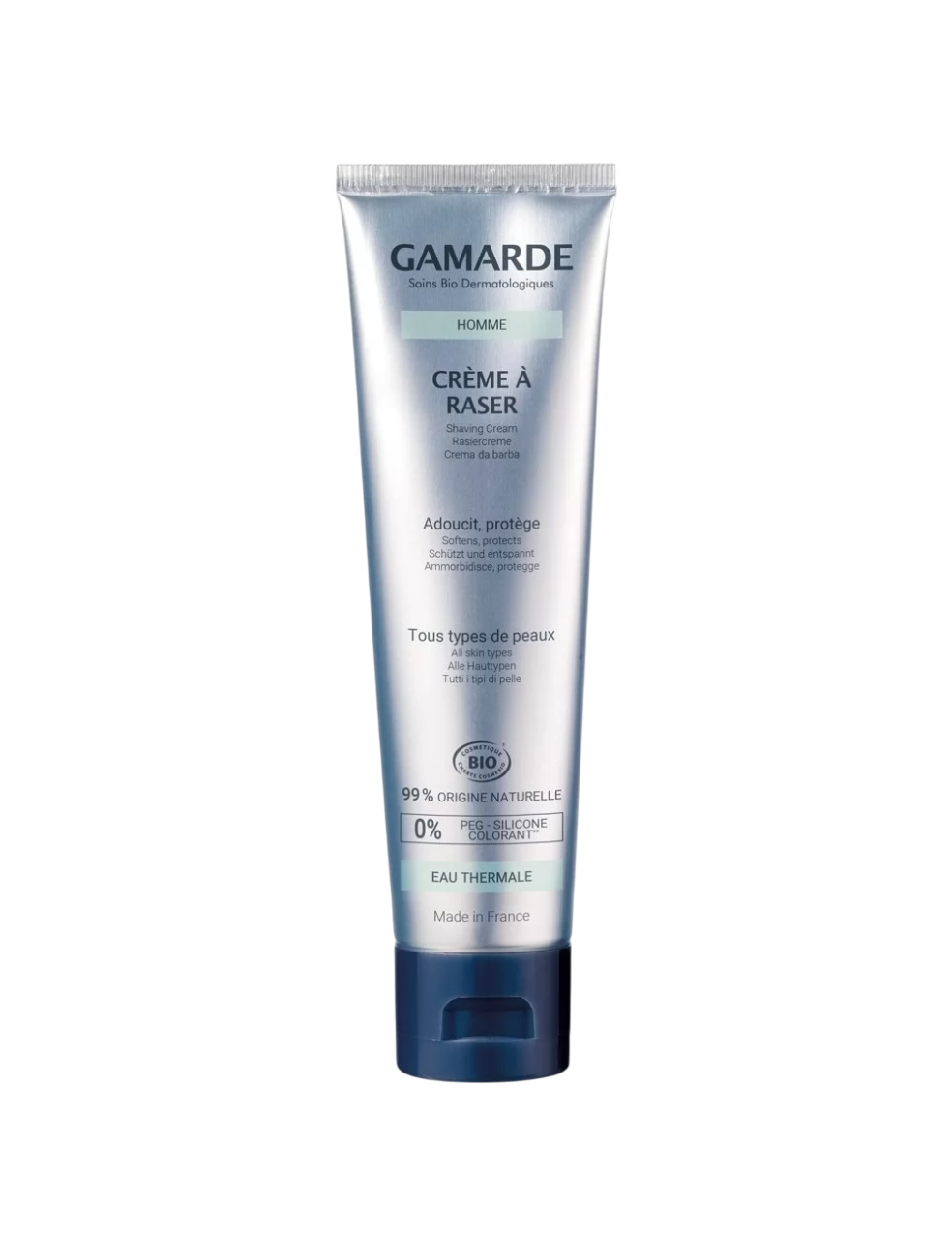 gamarde-men-hydrating-shaving-cream-100-ml-1761562782 Gamarde, Men, Hydraterend, Scheercrème, 100 ml - Afbeelding 1