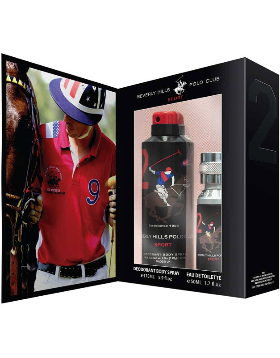 gift-set-beverly-hills-polo-club-1982-sport-2-eau-de-toilette-for-men-50-ml-1982-sport-2-anti-perspirant-deodorant-spray-for-men-175-ml-1678892165 Gift Set Beverly Hills Polo Club: 1982 - Sport 2, Eau De Toilette, For Men, 50 ml + 1982 - Sport 2, Anti-Perspirant, Deodorant Spray, For Men, 175 ml - Afbeelding 1