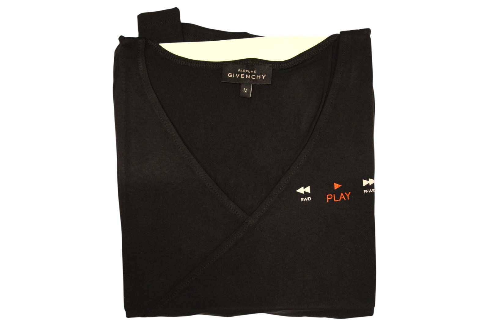givenchy-play-long-sleeve-unisex-textile-t-shirt-for-women-size-m-1781856050 Givenchy, Play, T-Shirts, Maat M - Afbeelding 1