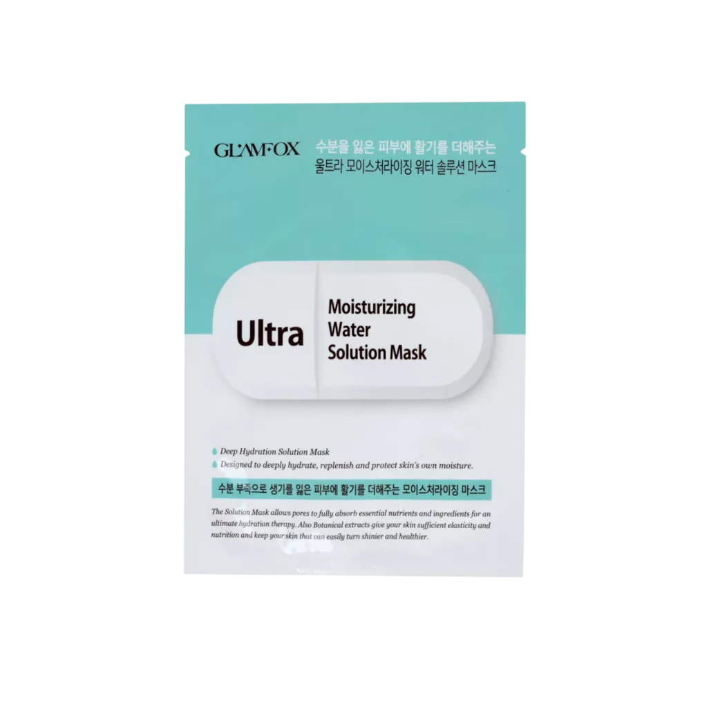 glamfox-ultra-moisturizing-moisturising-sheet-mask-for-face-25-g-1785757731 Glamfox, Ultra, Hydraterend, Gezichtsmasker, Voor gezicht, 25 g - Afbeelding 1