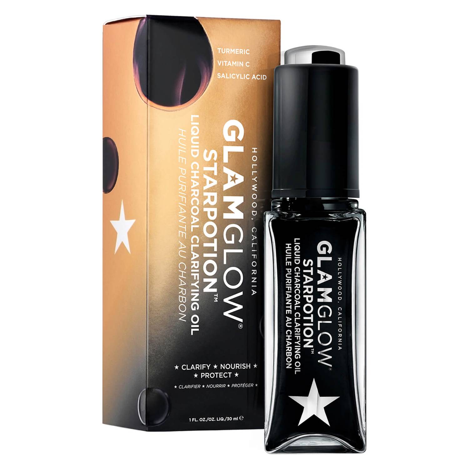 glamglow-star-potion-hydrating-oil-for-face-30-ml-1670846470 GlamGlow, Star Potion, Hydraterend, Olie, Voor gezicht, 30 ml - Afbeelding 1