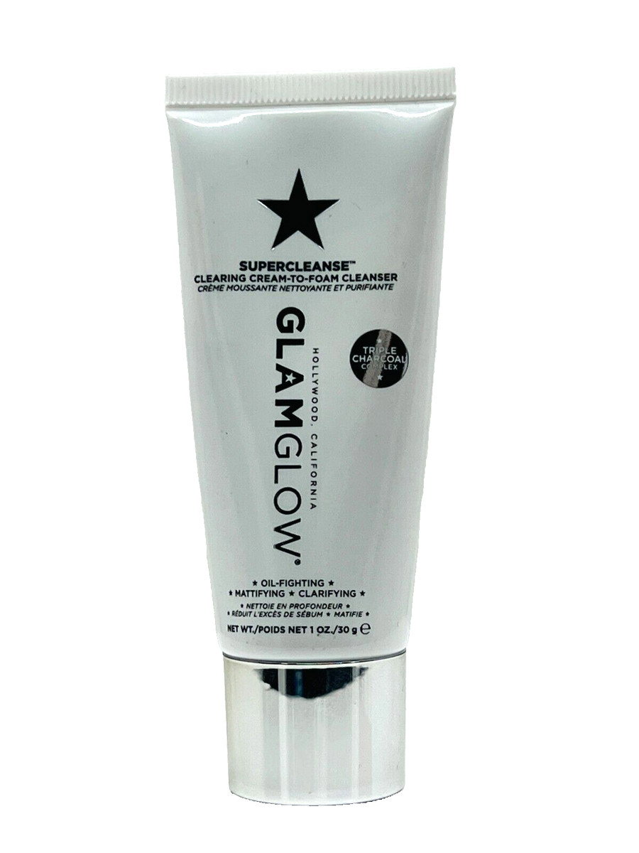 glamglow-supercleanse-smooth-cleansing-foaming-cream-150-ml-tester-1770719933 GlamGlow, Supercleanse, Glad, Reinigende schuimcrème, 150 ml *Tester - Afbeelding 1