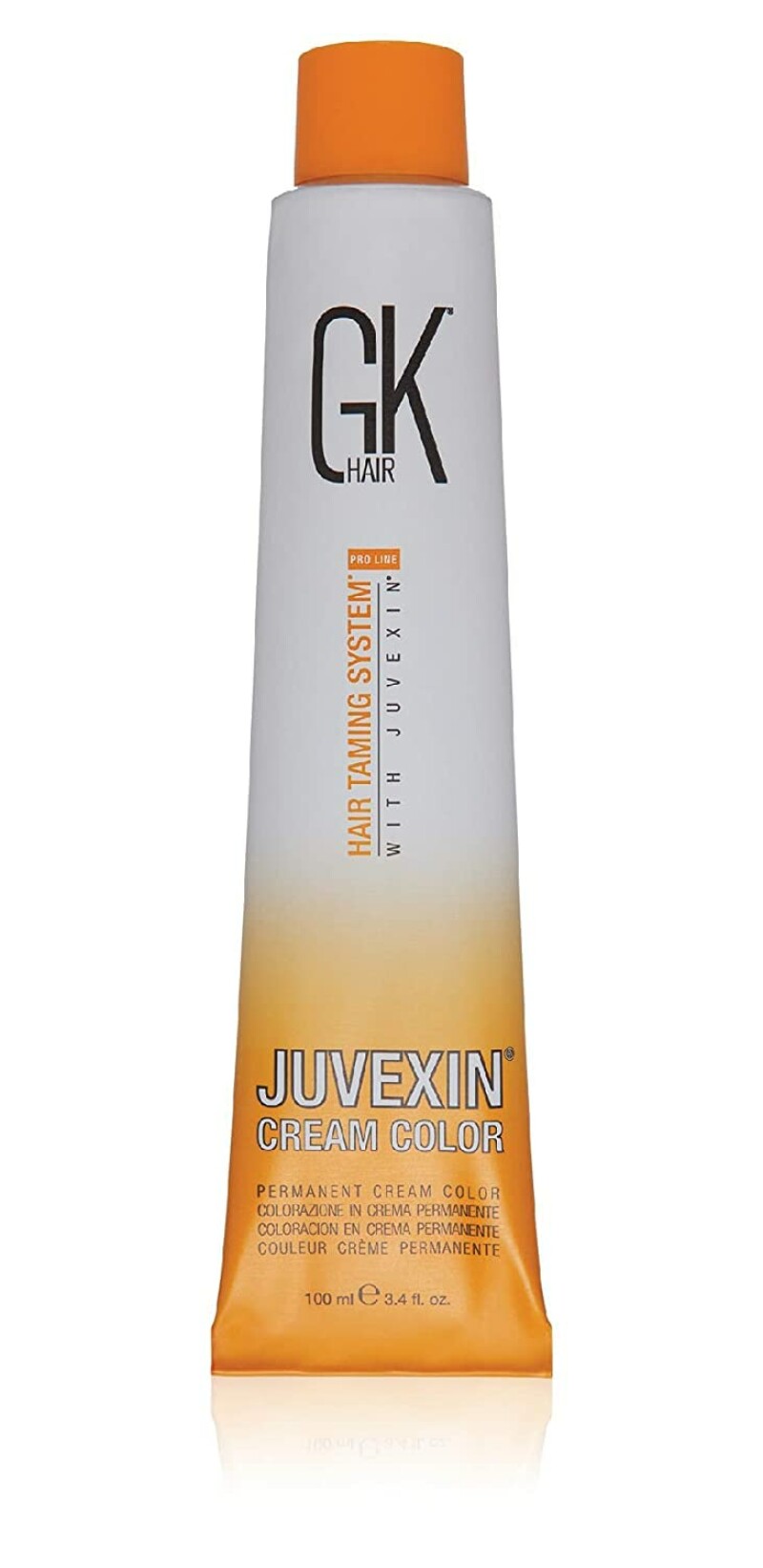 Version 1.0.0 Global Keratin, Cream Colour, Permanente haarkleuring, 3.6 Dark Red Brown, 100 ml - Afbeelding 1