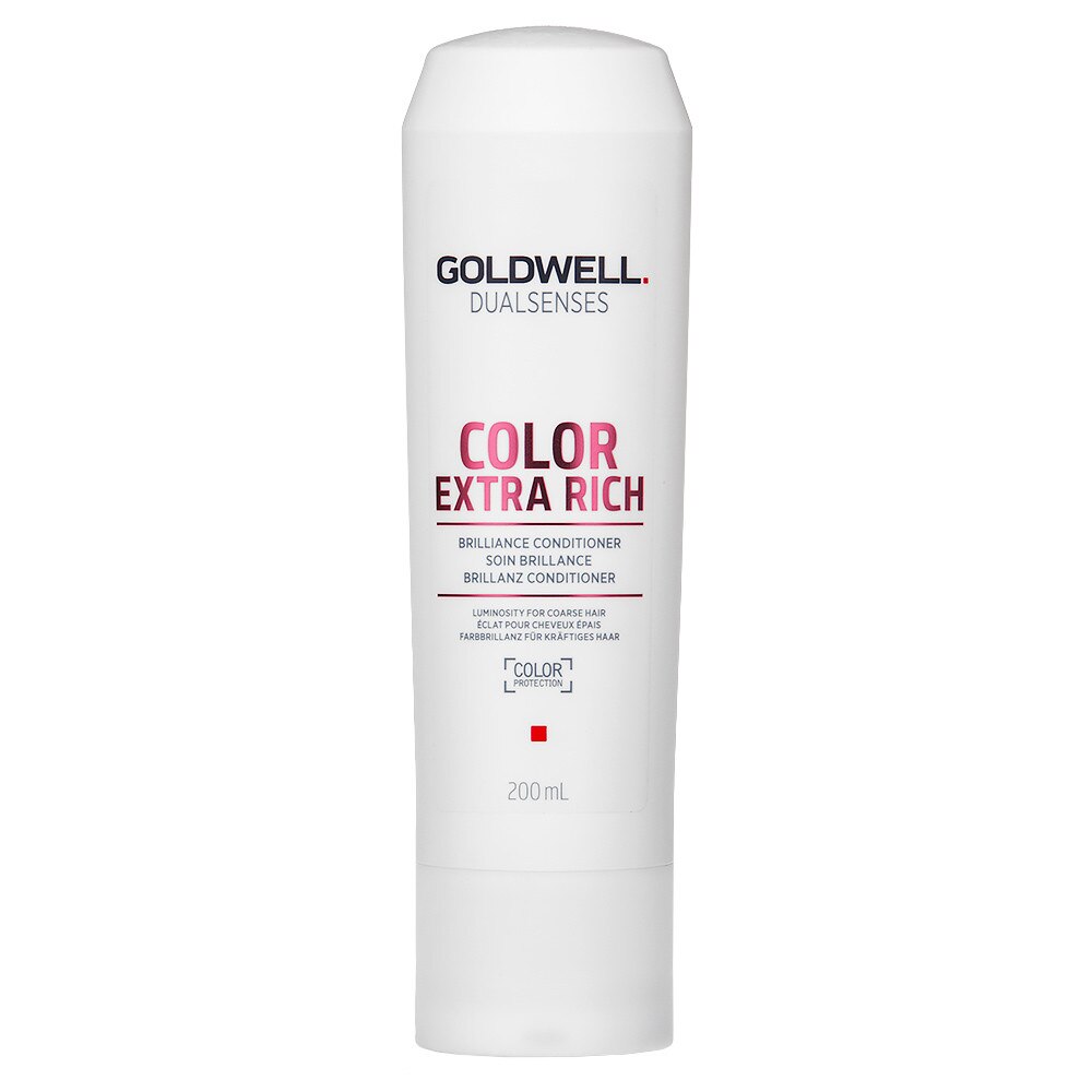 goldwell-dualsenses-color-extra-rich-hair-conditioner-for-colour-protection-200-ml-1712831135 Goldwell, Dualsenses Color Extra Rich Brilliance, Haarconditioner, Voor kleurbescherming, 200 ml - Afbeelding 1