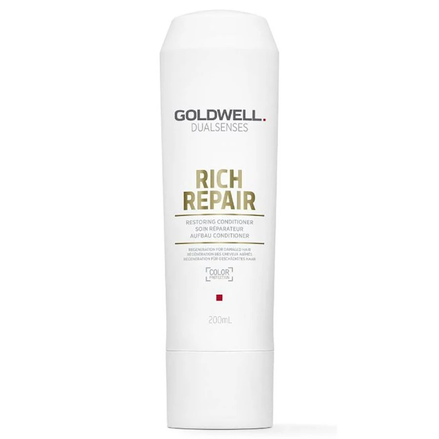 goldwell-dualsenses-rich-repair-hair-conditioner-for-regeneration-200-ml-1675065914 Goldwell, Dualsenses Rich Repair, Haarconditioner, Voor regeneratie, 200 ml - Afbeelding 1