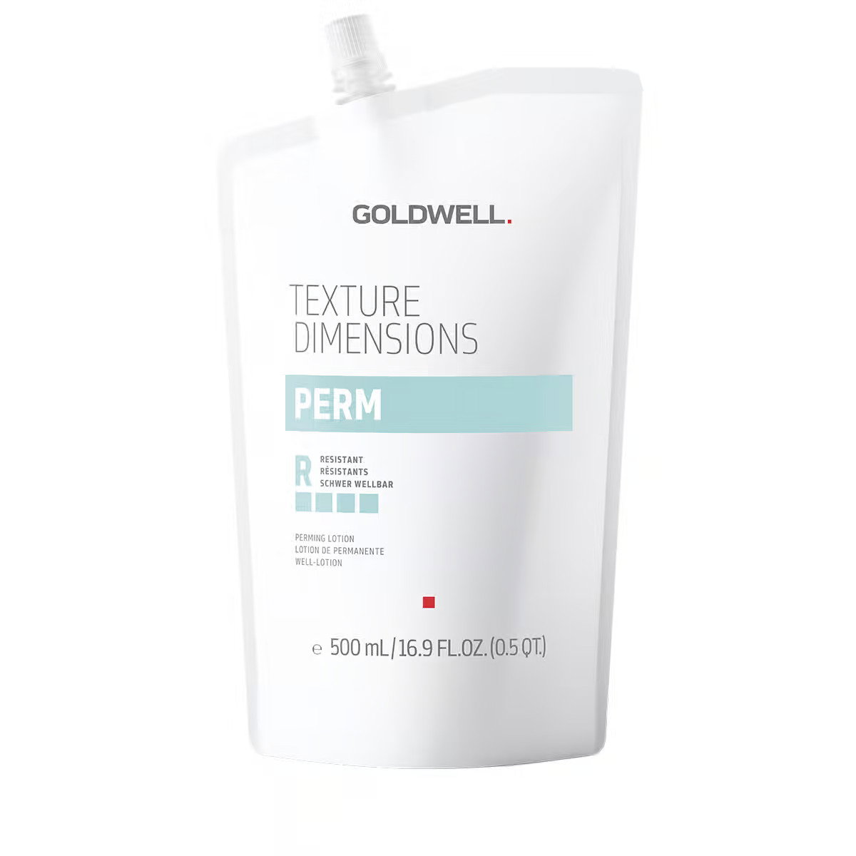 goldwell-texture-dimensions-perm-r-hair-perm-lotion-waves-for-normal-to-resistant-hair-500-ml-1774600223 Goldwell, Texture Dimensions Perm R, Permanent vloeistof, Golven, Voor normaal tot weerbarstig haar, 500 ml - Afbeelding 1