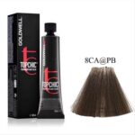 Goldwell, TopChic, Permanente haarkleuring, 8CAPB Cool Bronze/Pearl Beige, 60 ml - Afbeelding 2