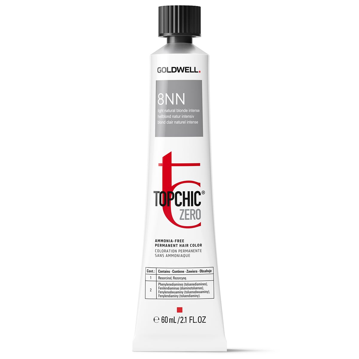 goldwell-topchic-zero-ammonia-free-permanent-hair-dye-8nn-light-natural-blonde-60-ml-1775029865 Goldwell, TopChic Zero, Ammoniakvrij, Permanente haarkleuring, 8NN Light Natural Blonde, 60 ml - Afbeelding 1