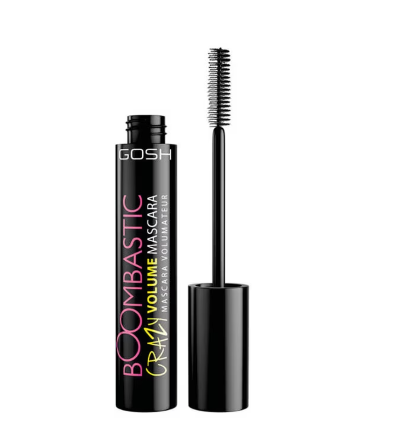 gosh-boombastic-crazy-volumizing-mascara-001-extreme-gold-13-ml-1676548914 Gosh, Boombastic Crazy, Volumiserend, Mascara, 001, Extreem zwart, 13 ml - Afbeelding 1