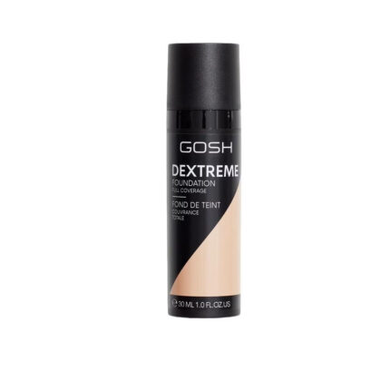 Gosh, Dextreme, Volledige dekking, Vloeibare foundation, 002, Ivoor, 30 ml