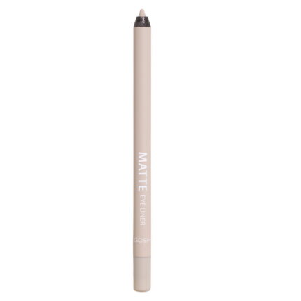 Gosh, Matte Eye Liner, Crèmepotlood, Kohlpotlood, 013, Naakt, 1.2 g
