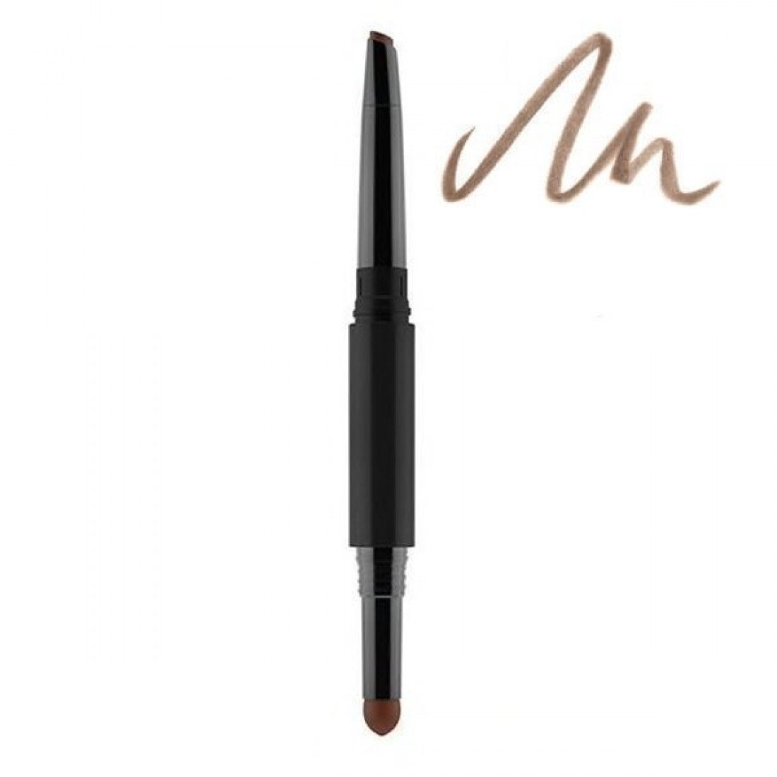gosh-shape-fill-double-eyebrow-pencil-002-greybrown-0-5-g-1671194805 Gosh, Shape & Fill, Dubbel, Wenkbrauwcrèmepotlood, 002, Grijsbruin, 0.5 g - Afbeelding 1