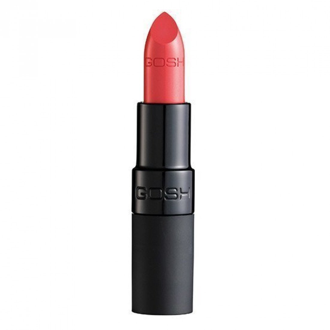 gosh-velvet-touch-matte-lipstick-004-4-g-1671105818 Gosh, Velvet Touch, Mat, Crèmelippenstift, 004, Koraal, 4 g *Tester - Afbeelding 1