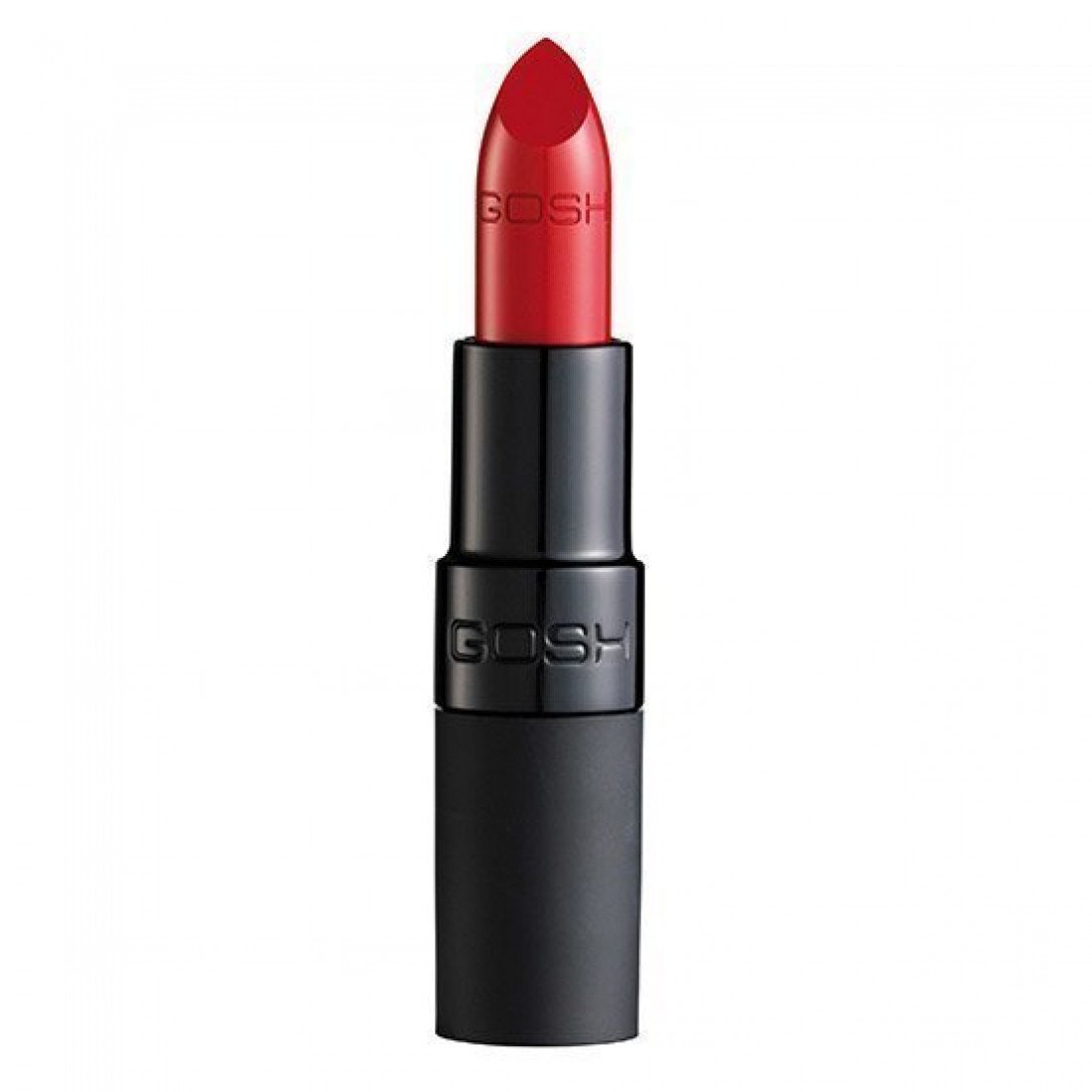 gosh-velvet-touch-matte-lipstick-005-4-g-tester-1671110783 Gosh, Velvet Touch, Mat, Crèmelippenstift, 005, Klassiek rood, 4 g *Tester - Afbeelding 1