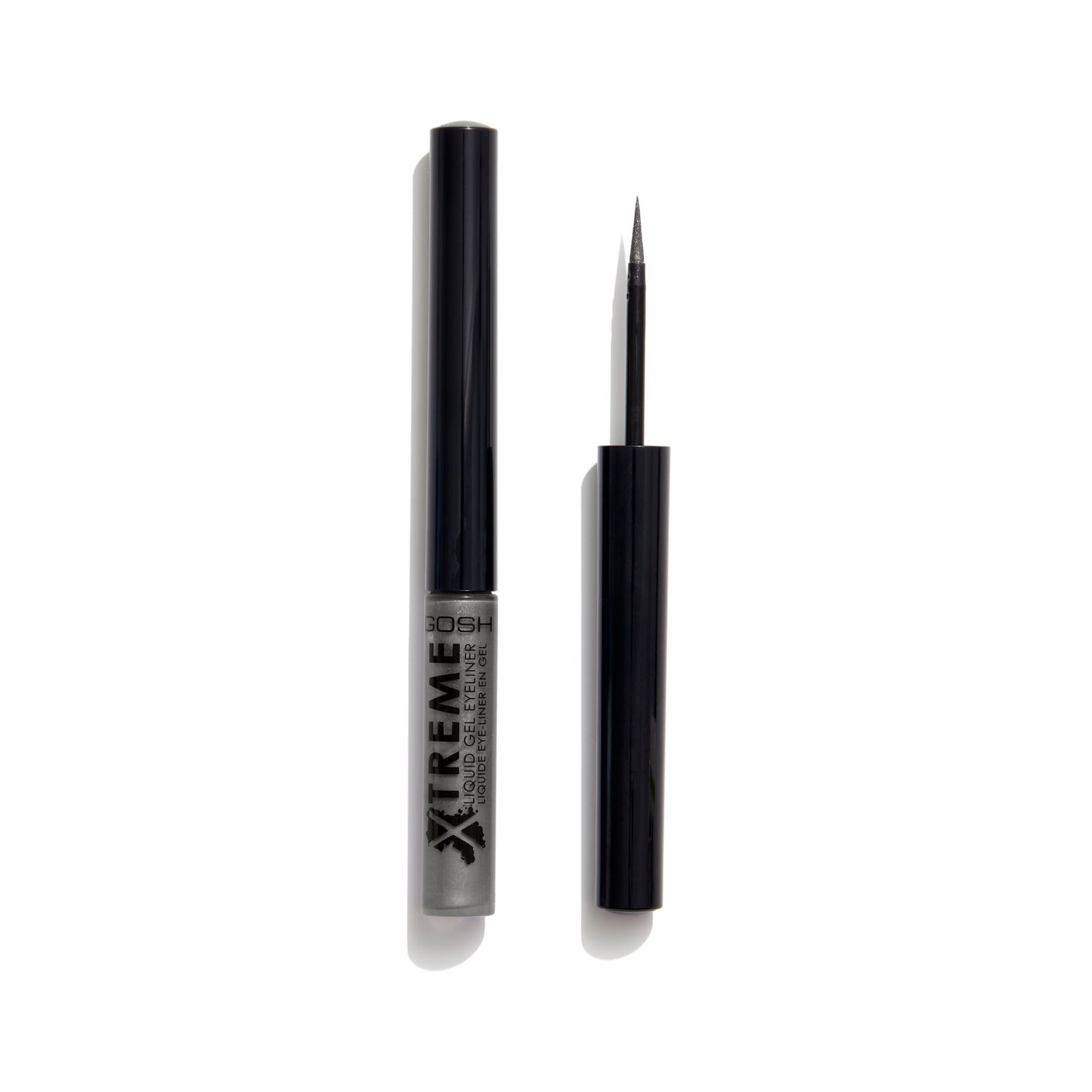 gosh-xtreme-waterproof-liquid-eyeliner-003-gun-metal-1-7-ml-tester-1671111410 Gosh, Xtreme, Waterdicht, Vloeibare eyeliner, 003, Kanonmetaal, 1.7 ml *Tester - Afbeelding 1