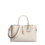 Guess, Albury, Kunstleer, Textieltas, Wit, Voor vrouwen, 31,5 x 22 x 13,5 cm